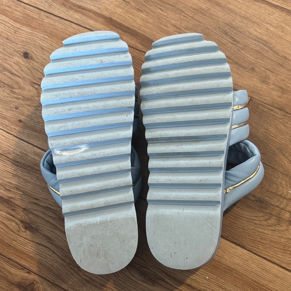 ASOS Blue Slide Sandals - Picture 4 of 4
